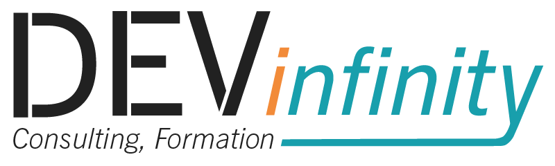 Dev infinity logo